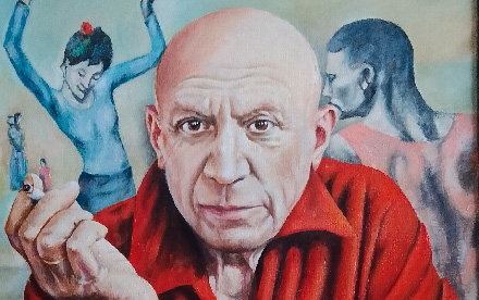 портрет Пабло Пикассо